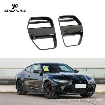 Pre-preg Dry Carbon Fiber Front Kidney Grille for BMW G80 M3 G82 G83 M4